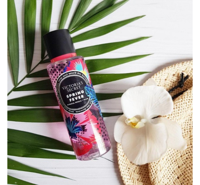 Victoria's Secret Spring Fever Mimosa Petals & Plum Mist Spray, 250 mL Парфумованій спрей для тіла
